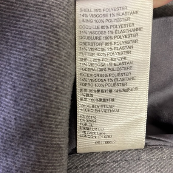 Free People Gray Double-Breasted Coat - Picture 15 of 15